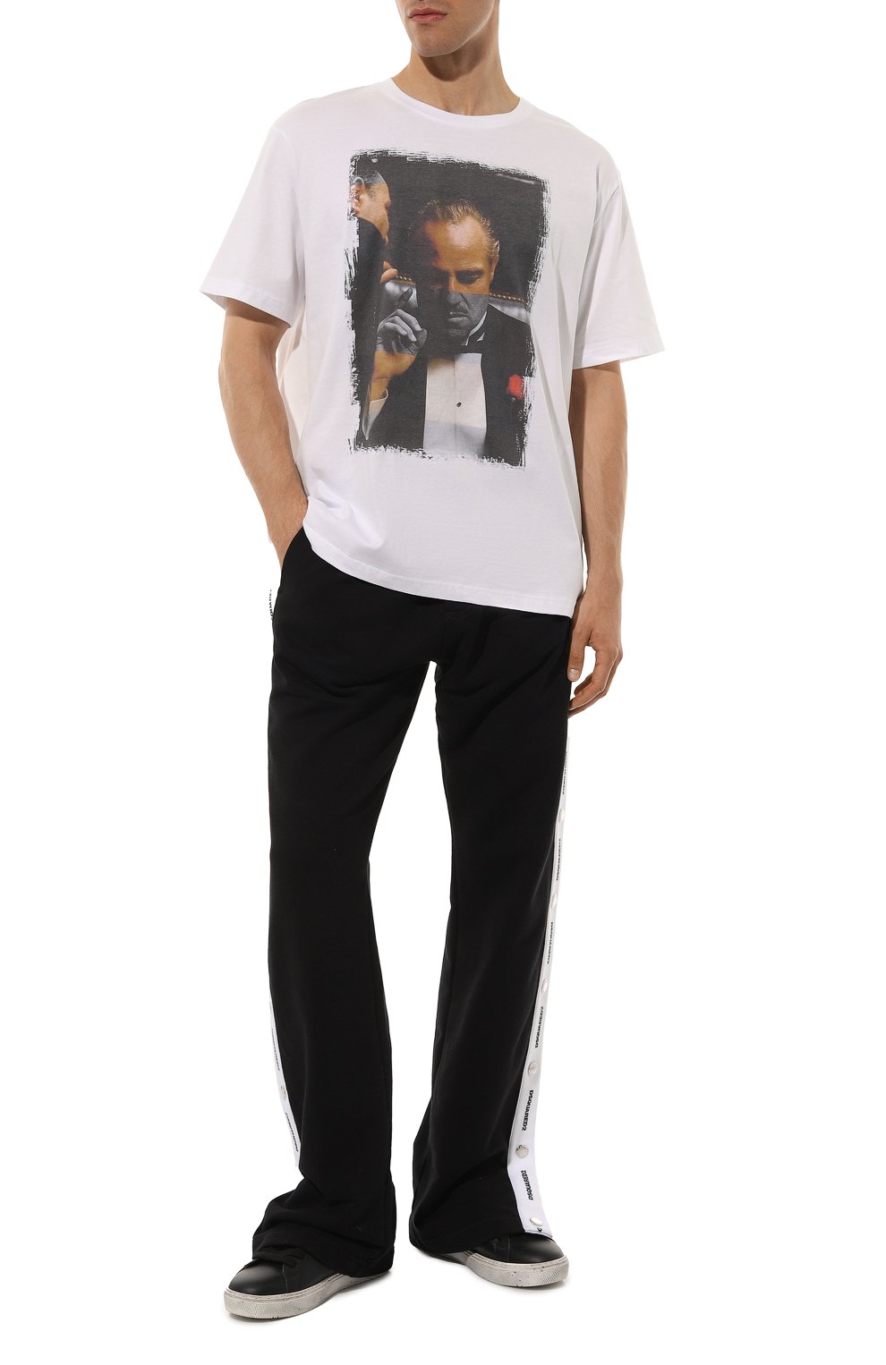 Хлопковая футболка BISIBIGLIO, арт. PADRIN0 MAFIA, фото 2