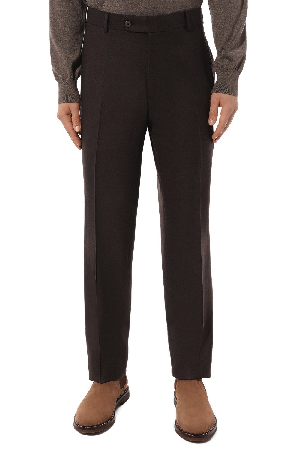 Шерстяные брюки STEFANO RICCI, арт. M5T022T003/DG16HC, фото 3