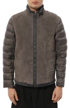 Мужская комплект из двух курток STONE ISLAND темно-серого цвета, арт. M07315440F1 | Фото 6 (Кросс-КТ: Куртка; Рукава: Длинные; Длина (верхняя одежда): До середины бедра; Мужское Кросс-КТ: утепленные куртки; Материал сплава: Проставлено; Материал внешни�й: Хлопок; Материал подклада: Синтетический материал; Драгоценные камни: Проставлено; Стили: Кэжуэл)