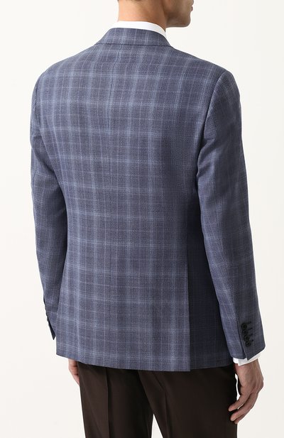 Однобортный шерстяной пиджак GIORGIO ARMANI, арт. WSGE20/WS849, фото 4