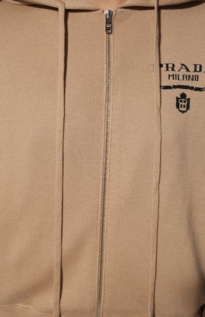 Кашемировый кардиган PRADA, арт. P25I96-10F4-F0627-212, фото 5