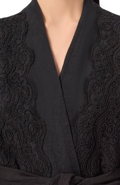 Кимоно изо льна и вискозы MAURIZIO, арт. W07112179, фото 5