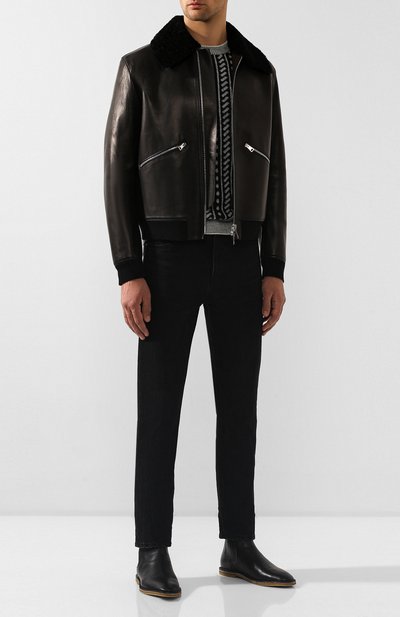 Кожаные челси nino SAINT LAURENT, арт. 588727/1FT00, фото 2