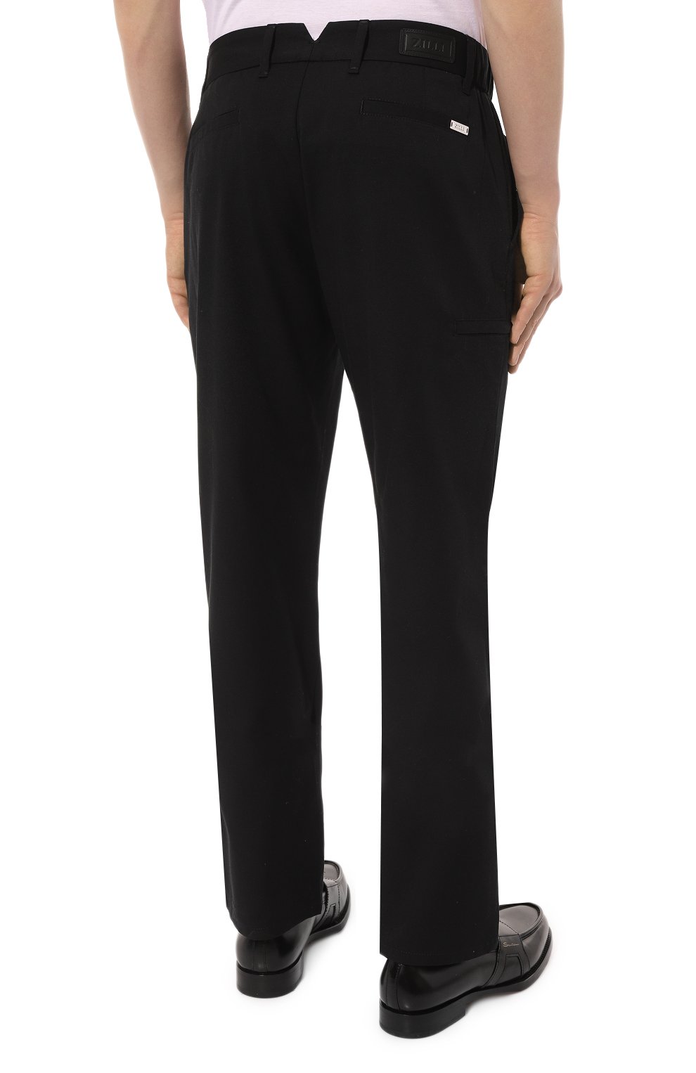 Брюки из хлопка и шелка ZILLI, арт. CP801BM0107VZL000, фото 4