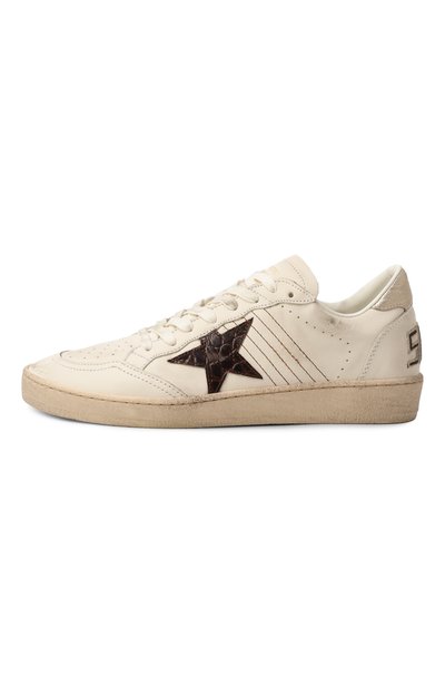 Кожаные кеды ball star GOLDEN GOOSE DELUXE BRAND, арт. GWF00117.F007296, фото 4