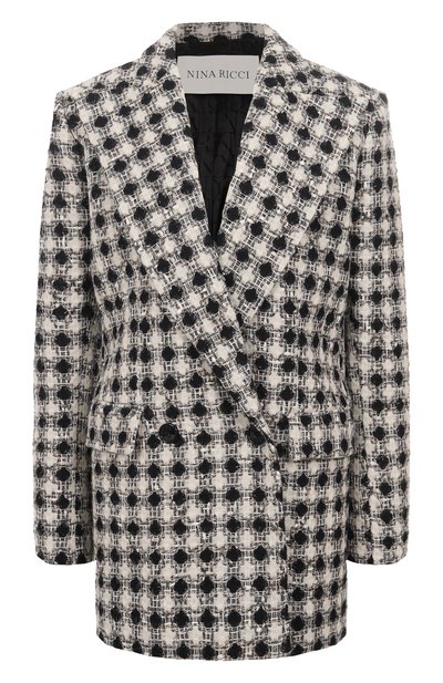 Женский твидовый жакет NINA RICCI, арт. 25ACVE010/W00362