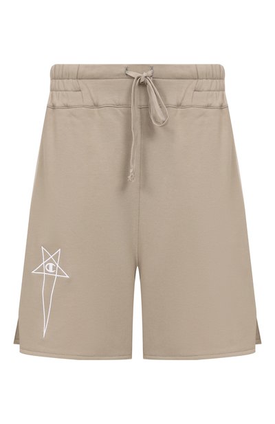 Мужские хлопковые шорты rick owens x champion RICK OWENS, арт. CM01E1683/CHFE