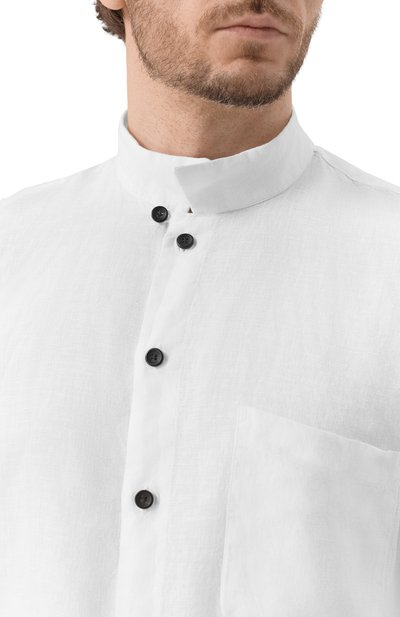 Льняная рубашка HANNES ROETHER, арт. Y029T0.608, фото 5