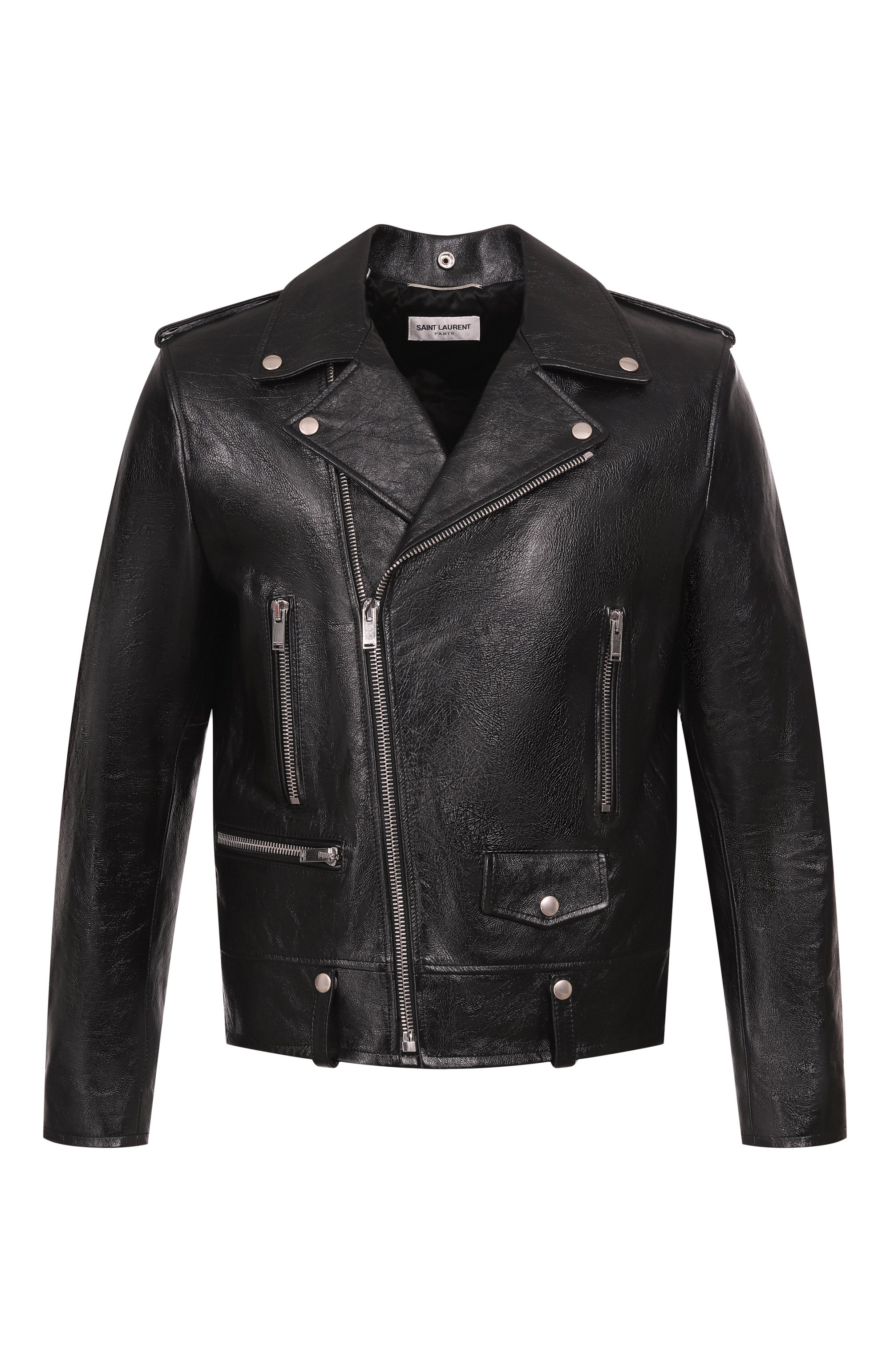 Кожаная куртка SAINT LAURENT, арт. 484284/YC2NI, фото 1