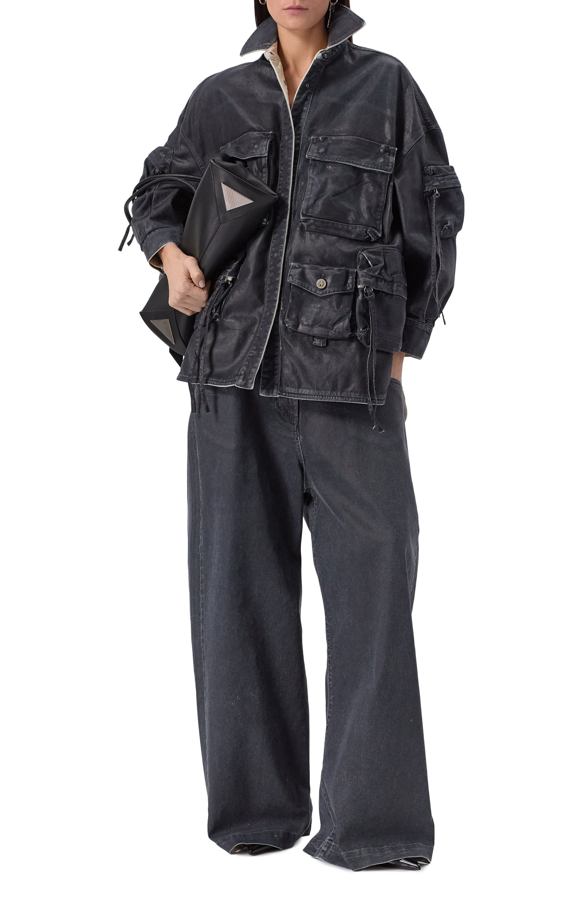 Джинсы THE ATTICO, арт. 250WCP00190/DDD100AA, фото 2