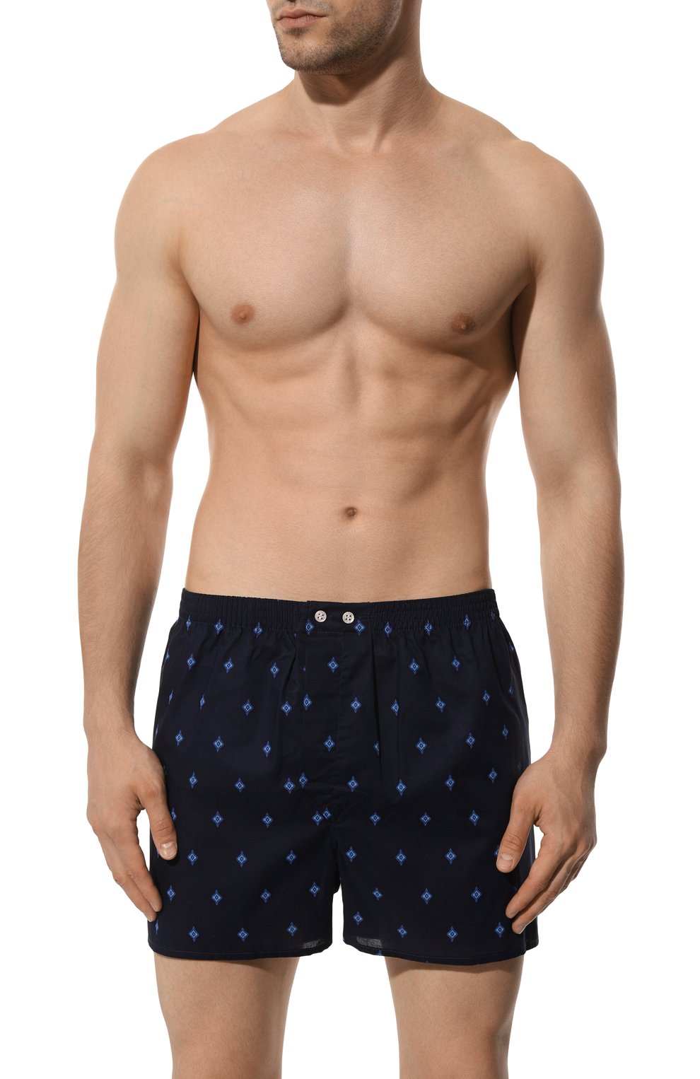 Хлопковые боксеры DEREK ROSE, арт. 6000-NELS098, фото 2