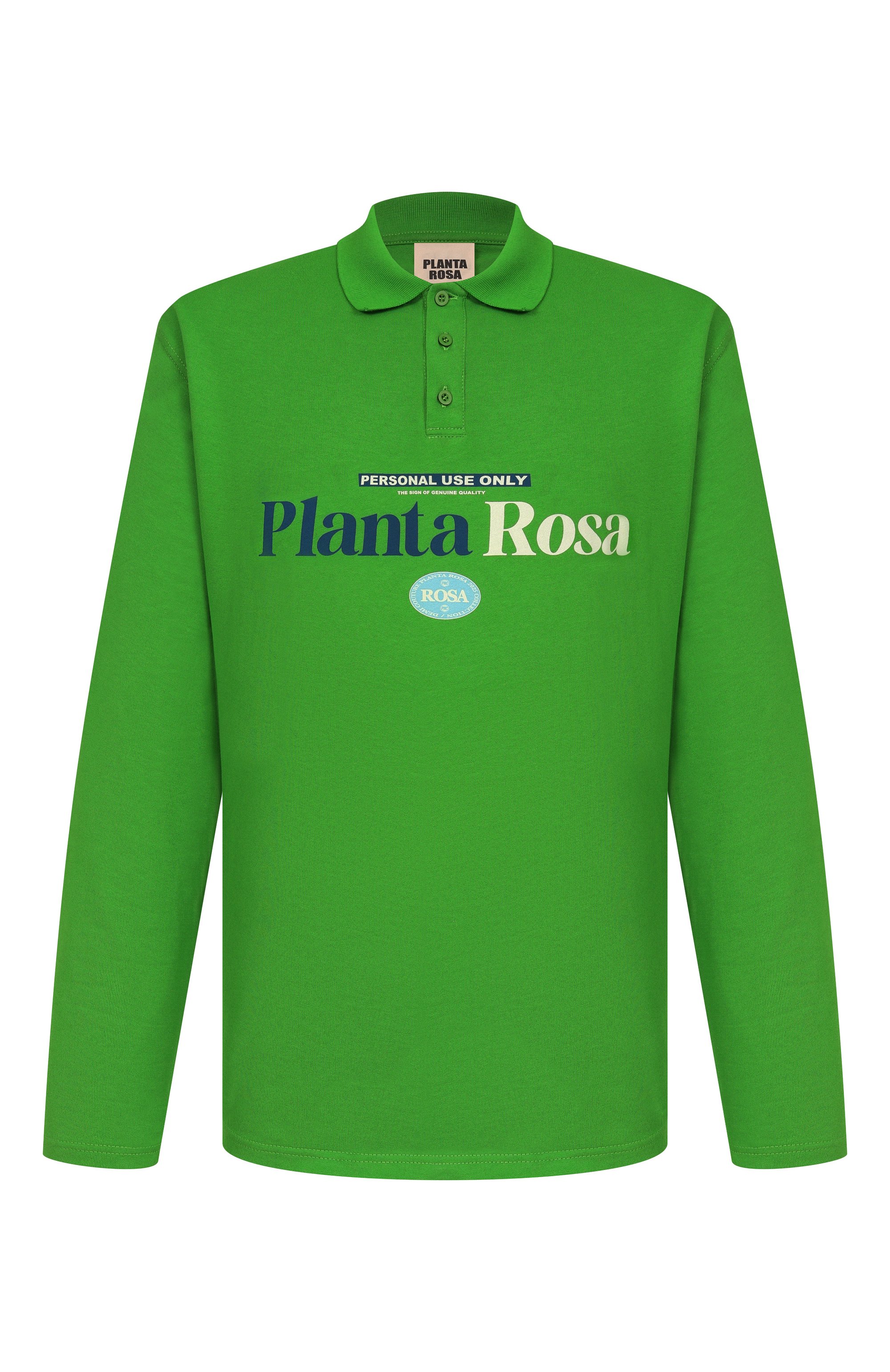 Хлопковое поло PLANTA ROSA, арт. PR/POLOLONG/PERSONAL/220, фото 1