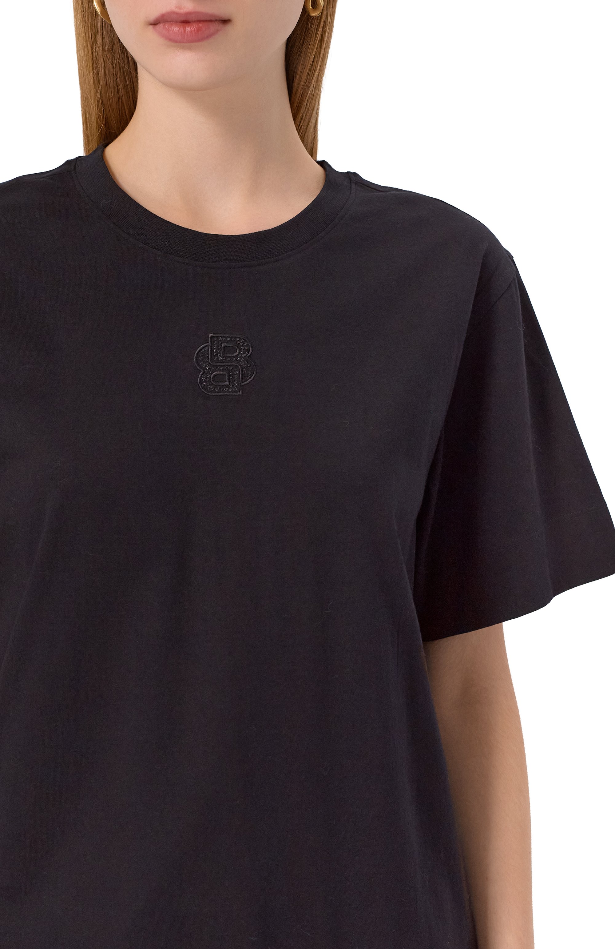 Хлопковая футболка BOSS, арт. 50551443, фото 5