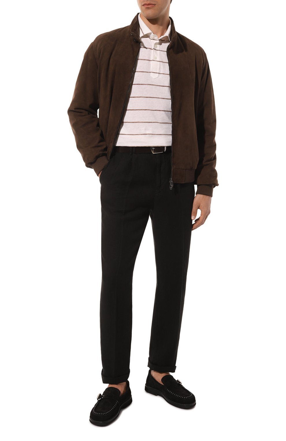 Льняные брюки BRUNELLO CUCINELLI, арт. M243DB2260, фото 2