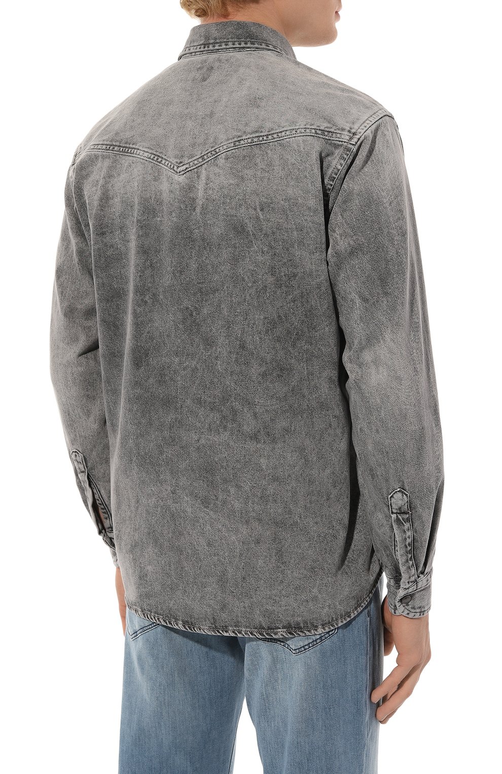 Джинсовая рубашка BOSS ORANGE, арт. 50489489, фото 4