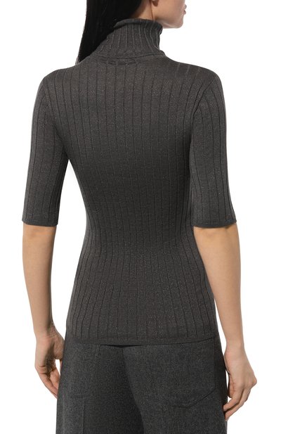 Водолазка из кашемира и шелка BRUNELLO CUCINELLI, арт. M41862203, фото 4