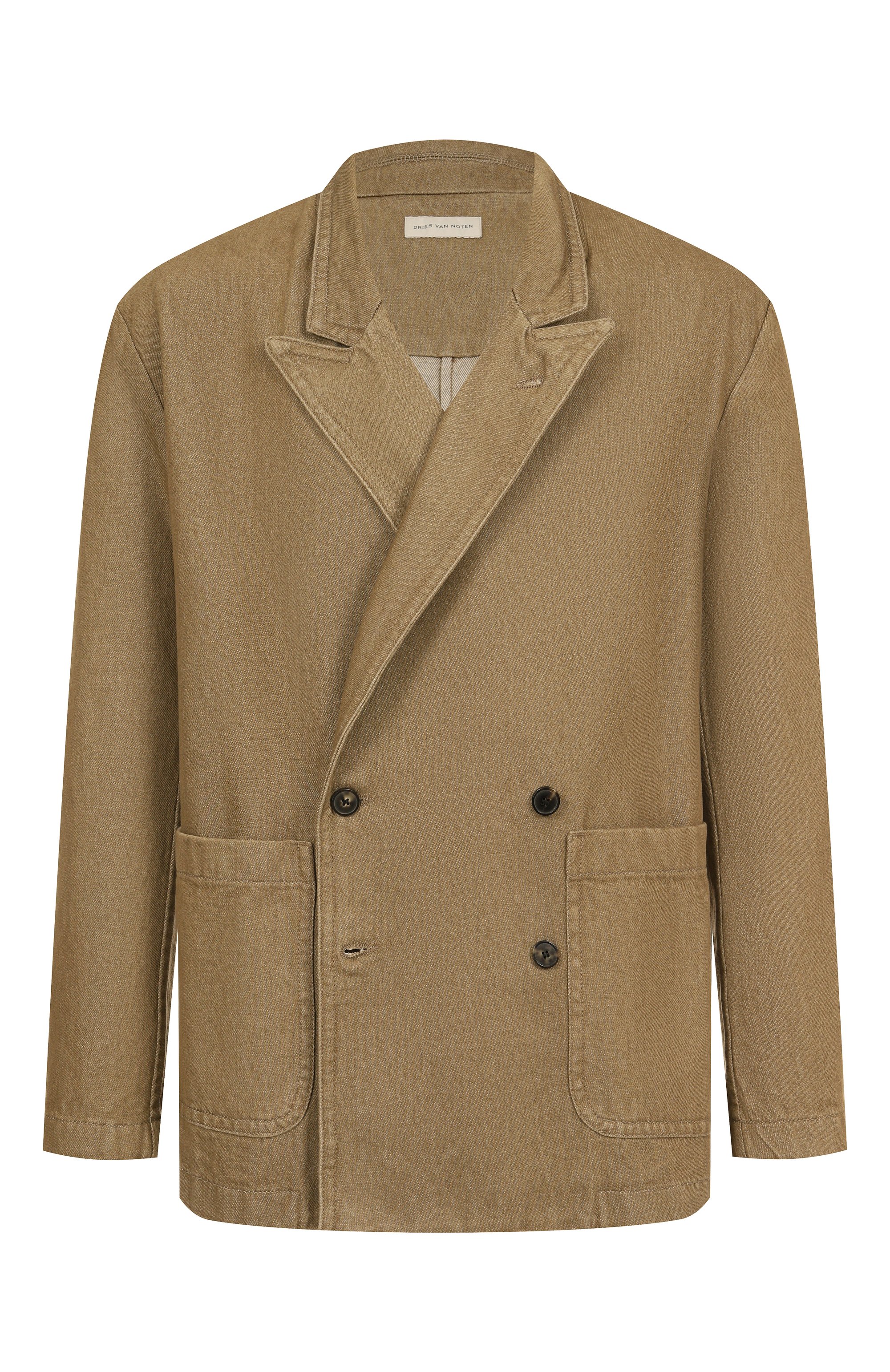 Хлопковый пиджак DRIES VAN NOTEN, арт. 020730-2385-104, фото 1