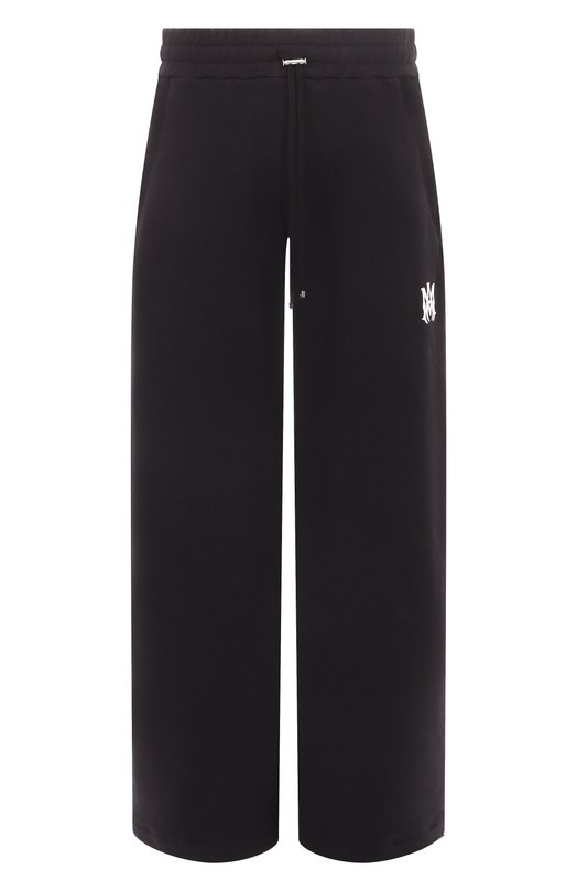 Хлопковые брюки Amiri AMJYSP1029 Чёрный AMJYSP1029