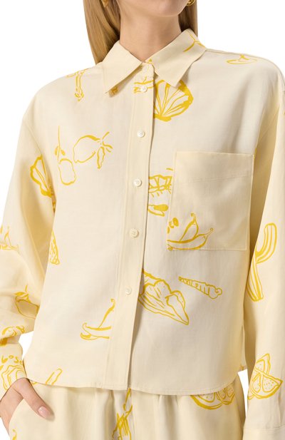 Рубашка из вискозы и льна CLOSED, арт. C94242-26D-P1, фото 5