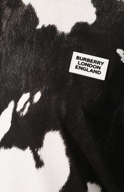 Хлопковая футболка BURBERRY, арт. 8016266, фото 5