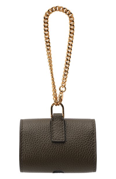 Кожаный чехол для airpods pro TOM FORD хаки цвета по цене 46450 руб., арт. S0408T-LCL095, фото 3 Кожаный чехол для airpods pro TOM FORD, арт. S0408T-LCL095, фото 3