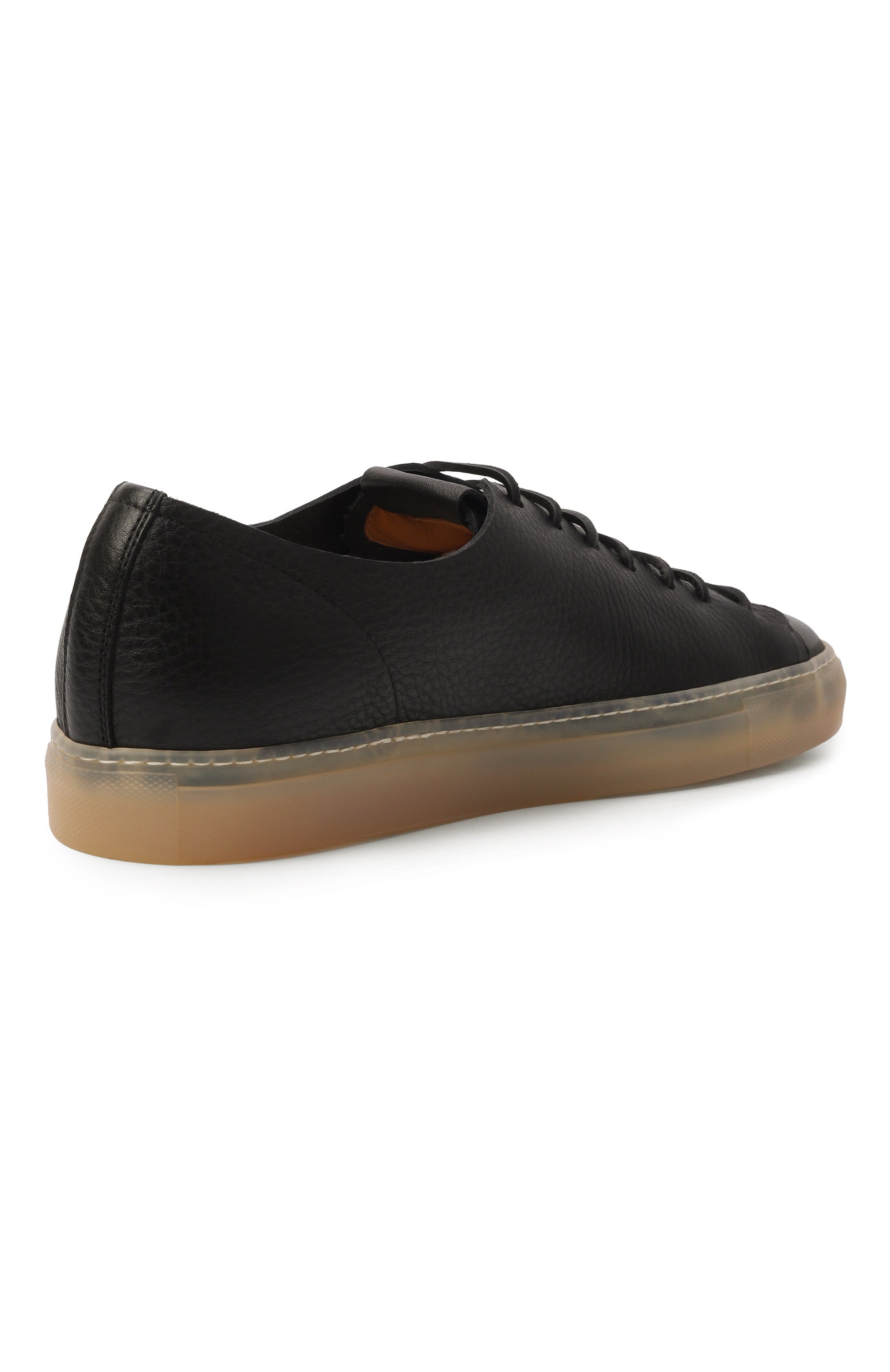 Кожаные кеды tanino BUTTERO, арт. B11602ALC-UG, фото 4