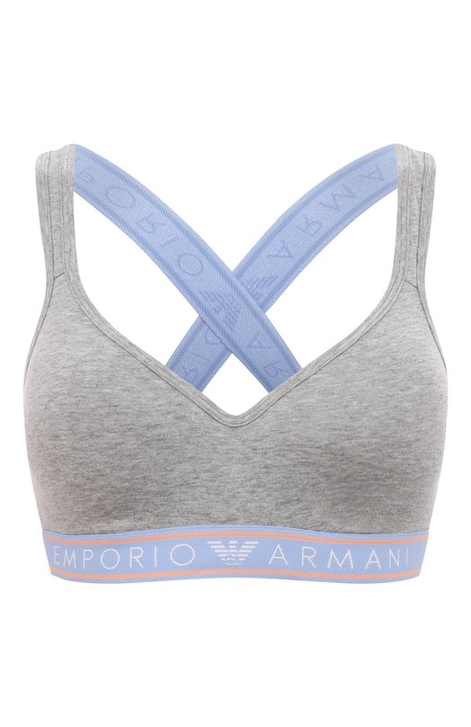Бра-топ Emporio Armani 163995/3R227 Серый 163995/3R227
