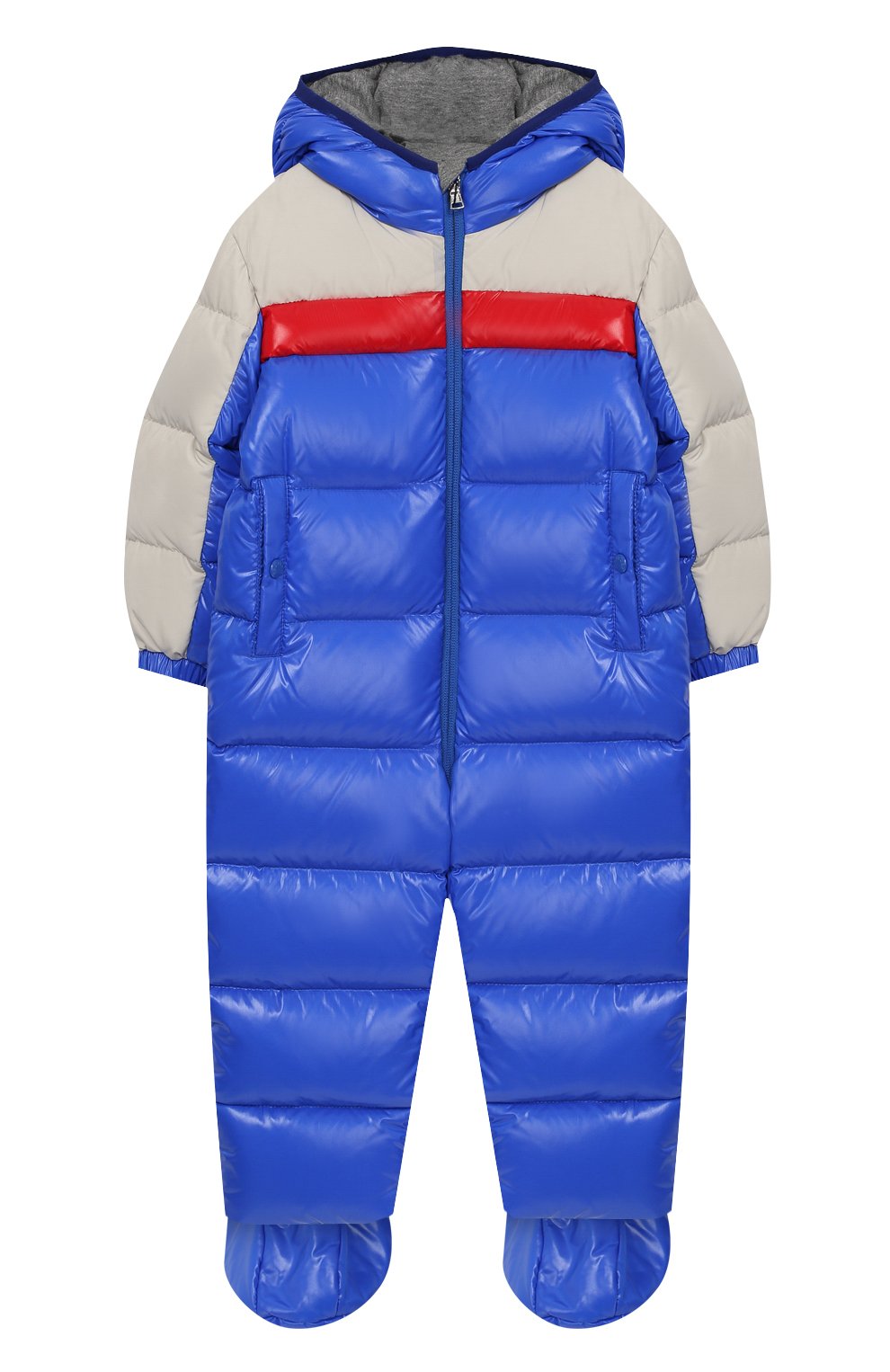 Комплект из пухового комбинезона и пинеток MONCLER ENFANT, арт. D2-951-14360-85-68950/3M-18M, фото 1