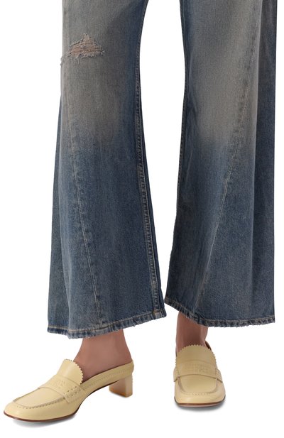 Кожаные мюли swing-toe MM6, арт. S66WX0074/P7560, фото 2