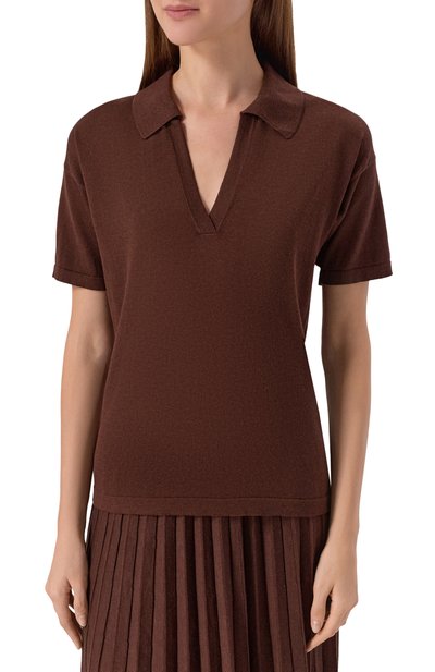 Поло из шелка и хлопка MVST, арт. WS61-612MU, фото 3