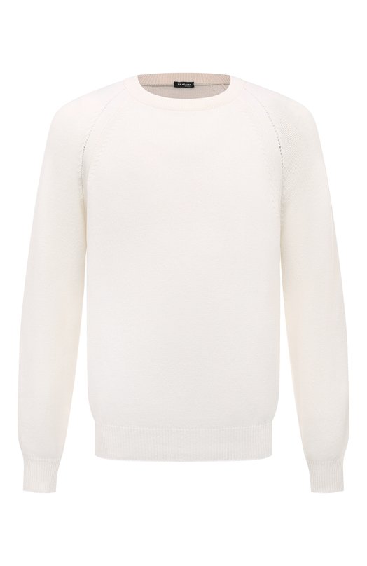 Шерстяной джемпер Kiton UK1498 Белый UK1498