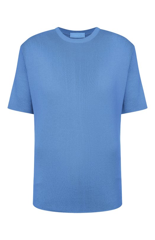 Джемпер из шелка и хлопка MVST M26.2PM.K114/Y201 Голубой M26.2PM.K114/Y201