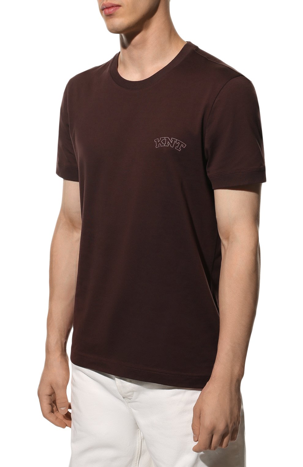 Хлопковая футболка KITON, арт. UMM0269, фото 3