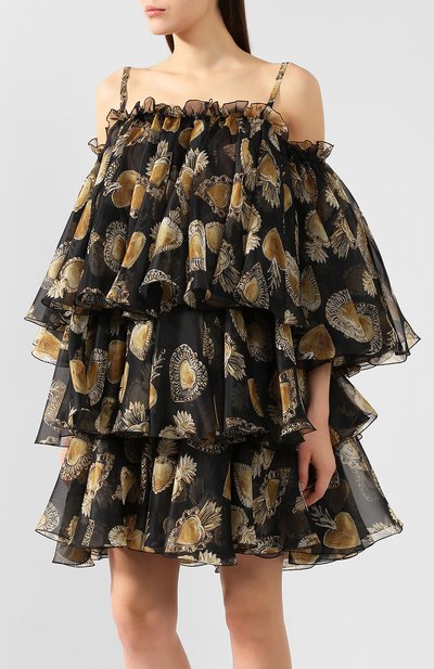 Шелковое платье DOLCE & GABBANA, арт. F6E2HT/HS13X, фото 3