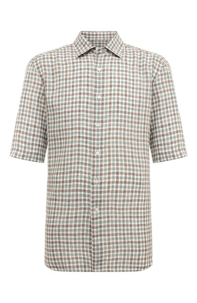 Мужская льняная рубашка STEFANO RICCI, арт. MC007360/LX2716