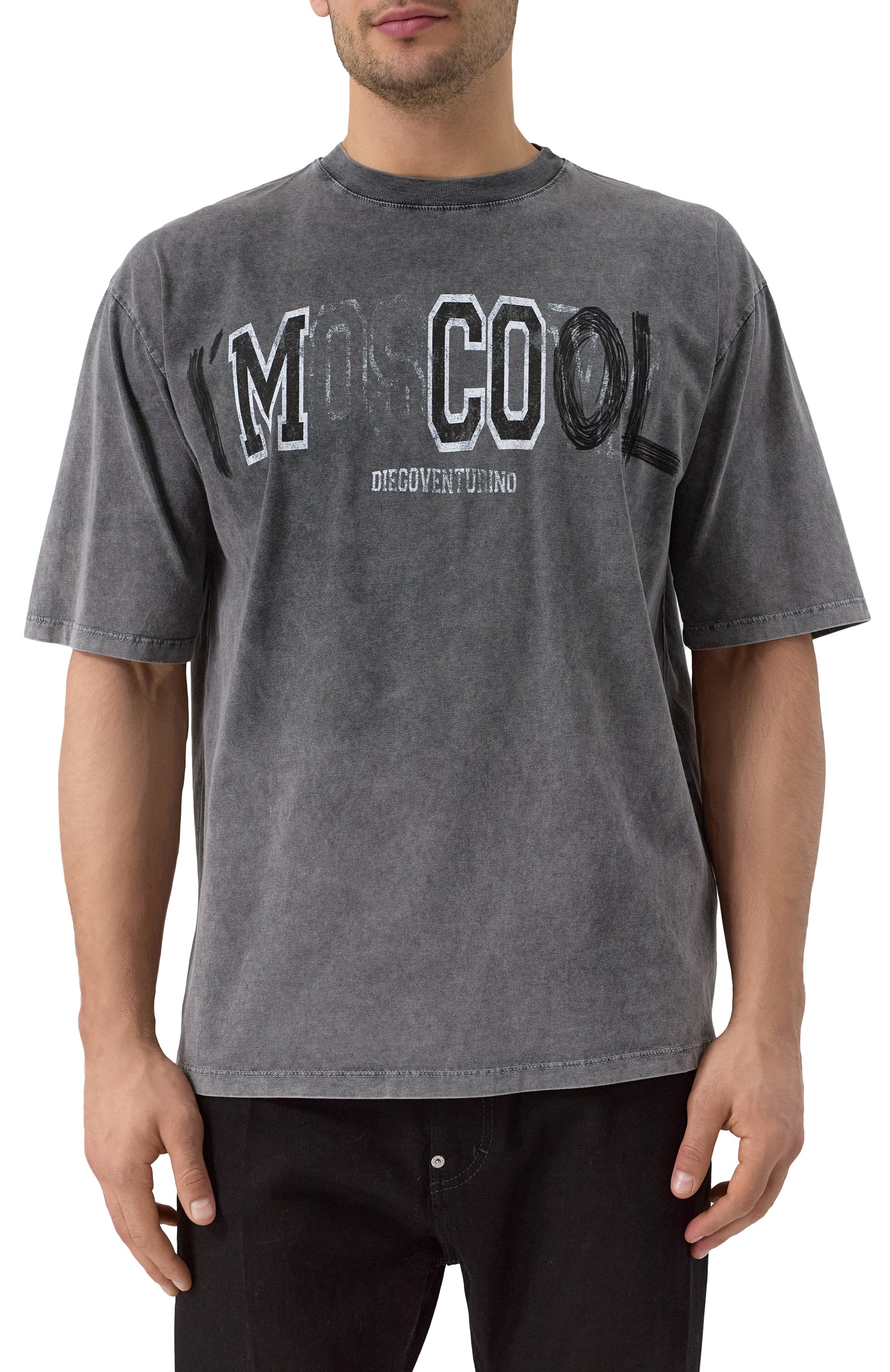 Хлопковая футболка DIEGO VENTURINO, арт. DVTS0C00L, фото 3