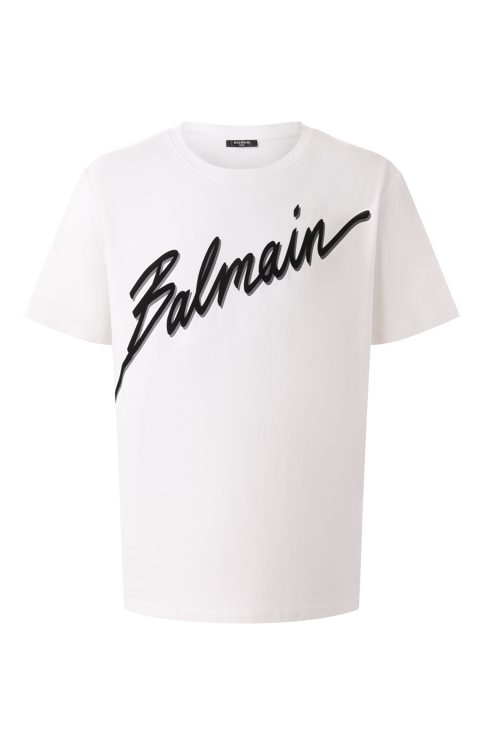 Хлопковая футболка BALMAIN, арт. EH1EG010/BC86, фото 1