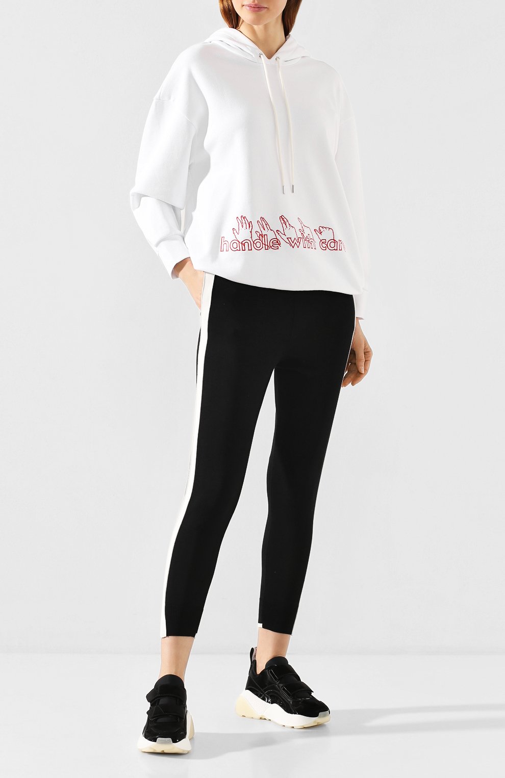 Хлопковое худи STELLA MCCARTNEY, арт. 554826/SNW69, фото 2