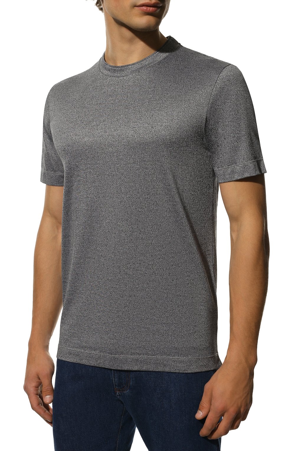 Хлопковая футболка CANALI, арт. T0356/MJ00002, фото 3