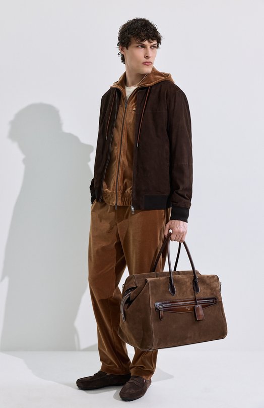 Бархатные брюки MVST M26.2PM.T023/F122 VEL0UR Коричневый  M26.2PM.T023/F122 VEL0UR Фото 6