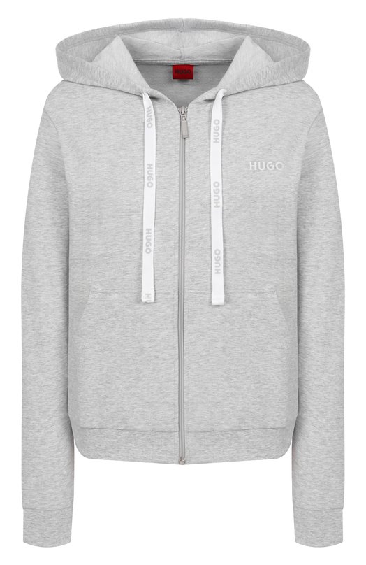 Хлопковая толстовка HUGO 50556350 Серый 50556350