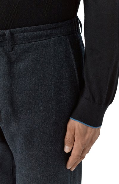 Шерстяные брюки CANALI, арт. V1659G/AR03472, фото 5