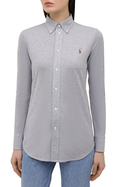 Хлопковая рубашка POLO RALPH LAUREN, арт. 211664427, фото 3