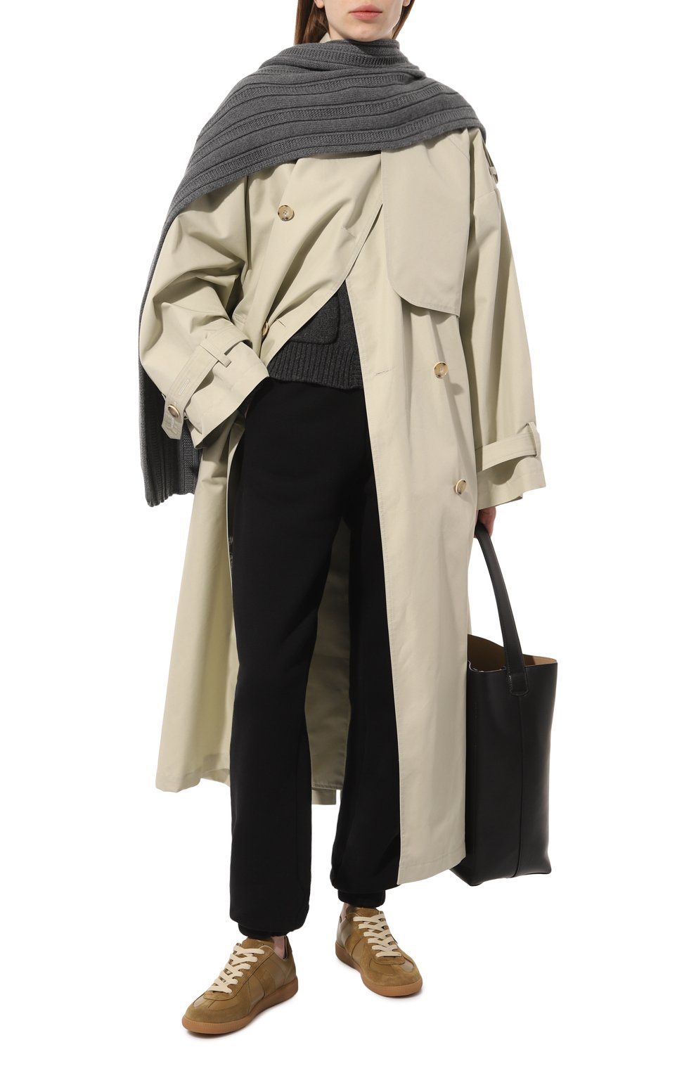 Хлопковые брюки THE ATTICO, арт. 241WCP34/JF04, фото 2