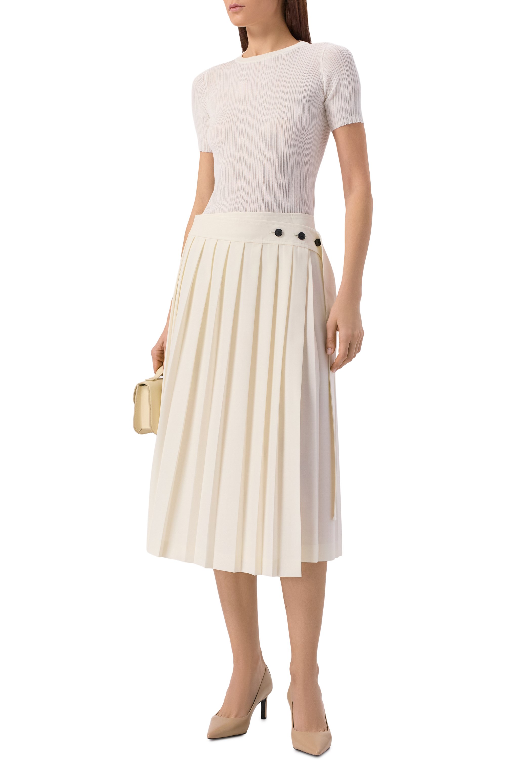 Плиссированная юбка BOSS, арт. 50553929, фото 2