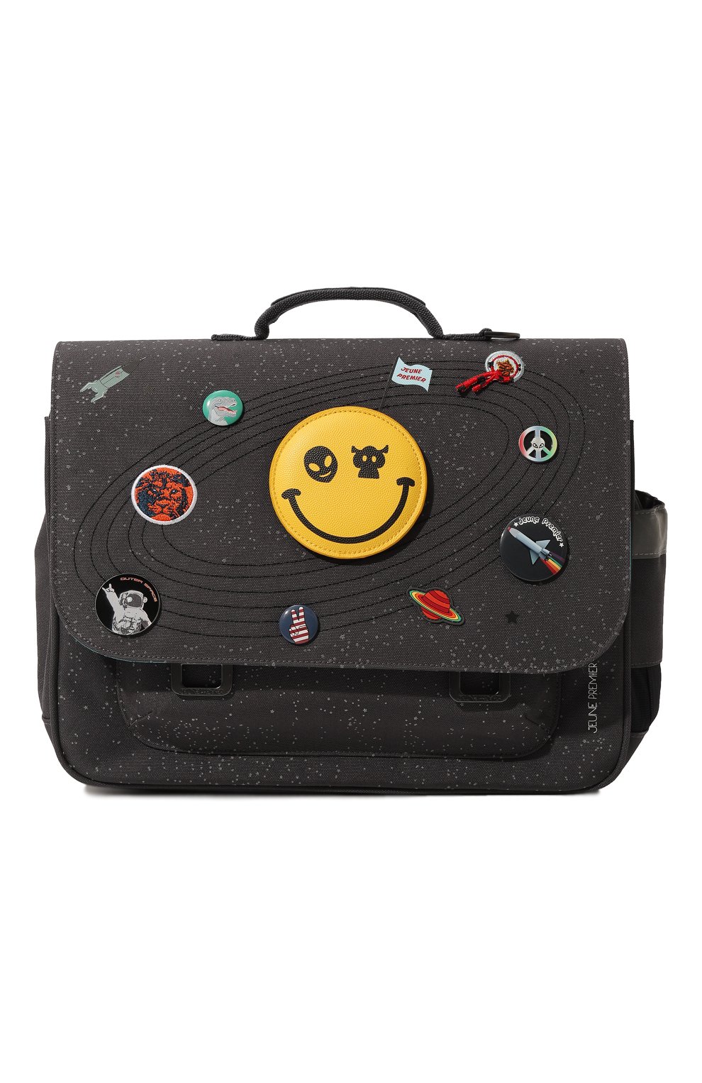 Портфель it bag midi JEUNE PREMIER темно-серого цвета по цене 26390 руб., арт. Itd23206, фото 1 Портфель it bag midi JEUNE PREMIER, арт. Itd23206, фото 1