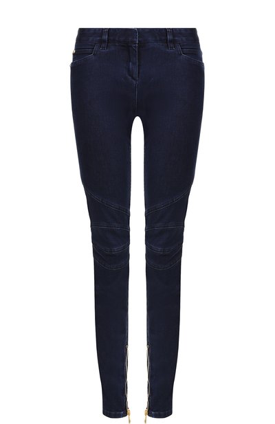 Женские джинсы-скинни с потертостями BALMAIN, арт. 105514/130K