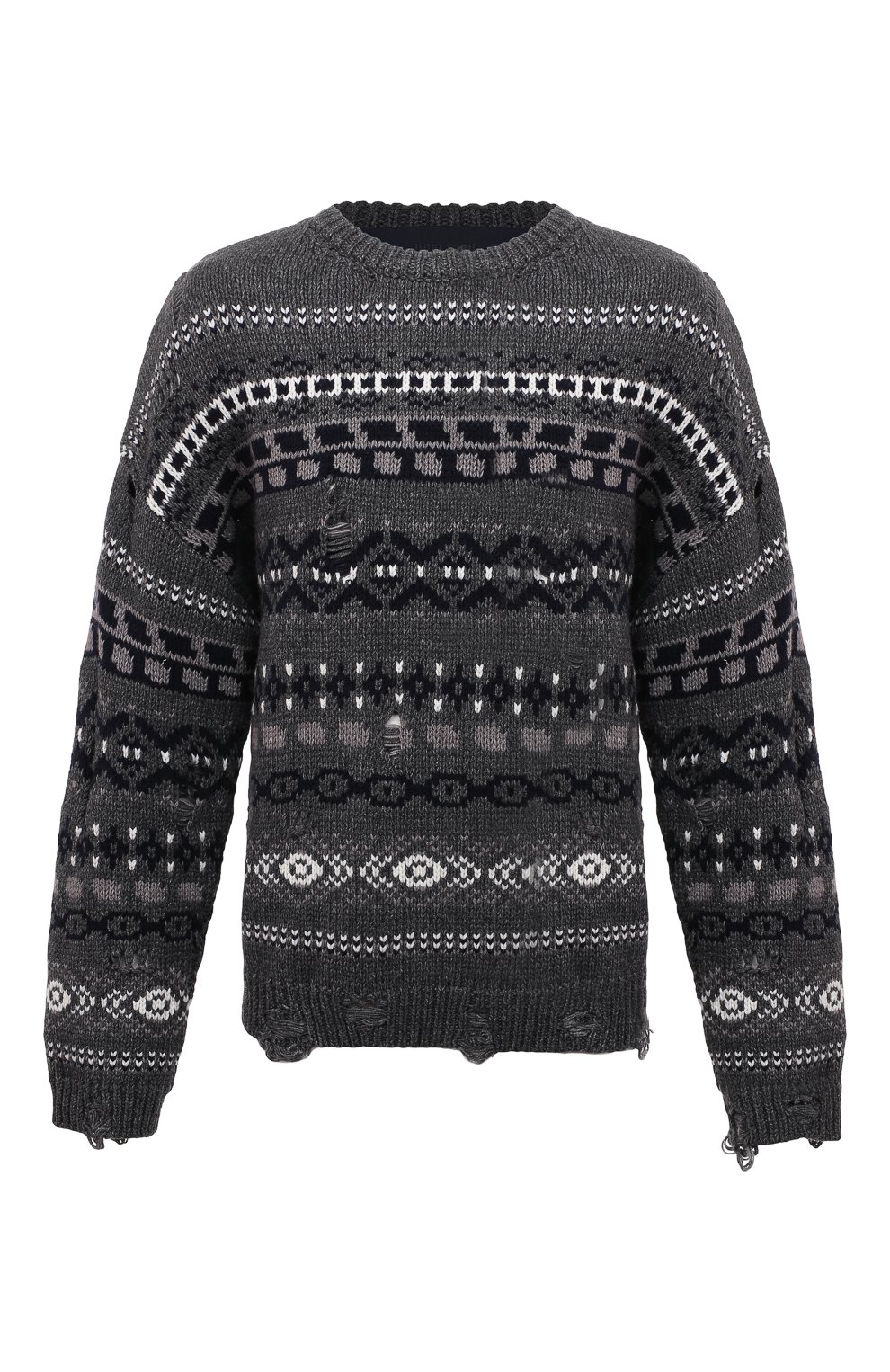 Свитер JUUN.J серого цвета по цене 72050 руб., арт. JC3X51P31/3, фото 1 Свитер JUUN.J, арт. JC3X51P31/3, фото 1