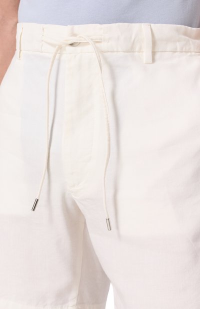 Шорты изо льна и вискозы BOSS, арт. 50538016, фото 5