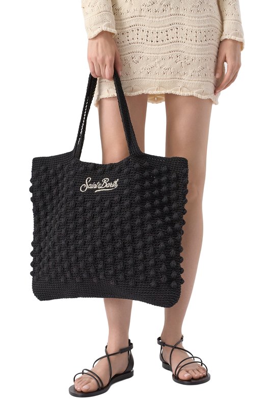 Сумка-шопер MC2 Saint Barth STBA CR0CHET BAG/06353H Чёрный  STBA CR0CHET BAG/06353H Фото 2